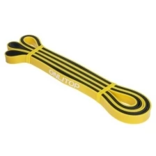 ONLITOP Эспандер ленточный, многофункциональный, 208 х 1,3 х 0,45 см, 2-15 кг, цвет жёлтый/чёрный