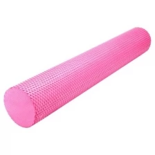 B31603-8 Ролик массажный для йоги (розовый) 90х15см.