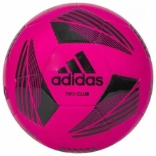 Adidas Мяч футбольный Tiro Club, размер 5, цвет розовый