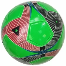 Мяч футбольный E33518-6 №5, PVC 1.6, машинная сшивка
