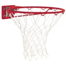Сетка для баскетбольных колец 1 шт, диаметр 450 мм, толщина нити 6,0 мм (Веревка в комплекте)
