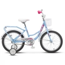 Детский велосипед STELS Flyte Lady 14" Z011 Голубой (собран и настроен)