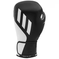 Перчатки боксерские Speed Tilt 250 черно-белые (вес 16 унций)