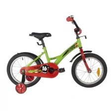 Велосипед детский Novatrack 16" Strike, красный, ножной тормоз, крылья короткие (163STRIKE.RD22)